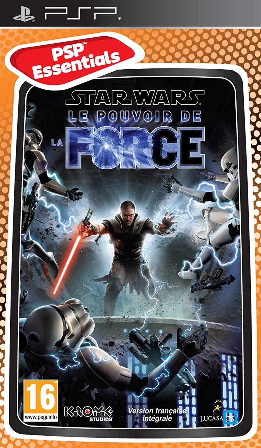 Jeu PSP Star wars le pouvoir de la force - collection essentiels
