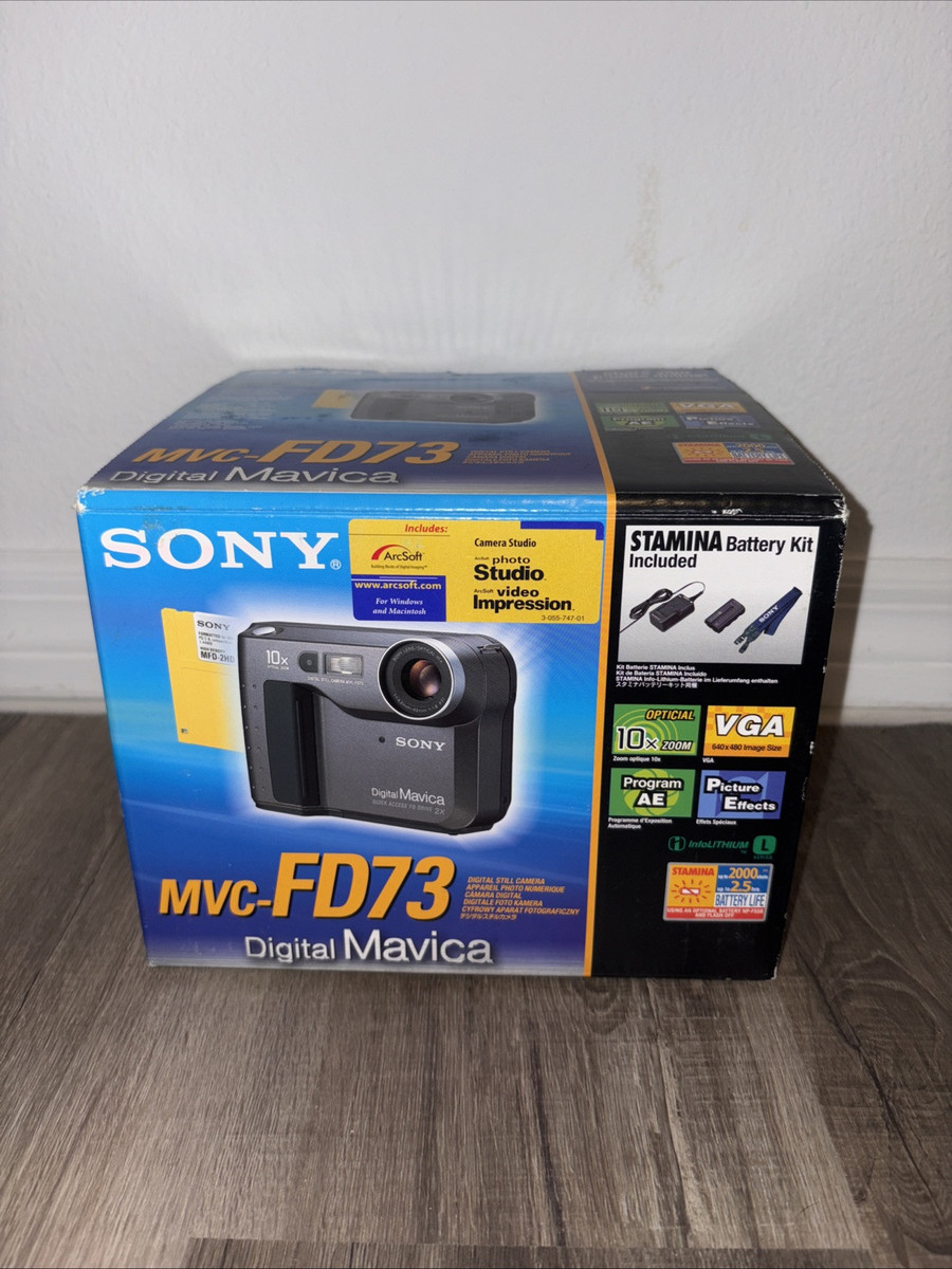 Sony Mavica MVC-FD73 0.4MP Digital Camera for sale online | eBay Sony Mavica MVC-FD73 0.4MP Digital Camera for sale online | eBay