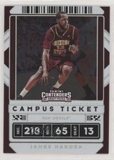 2020 Panini Contenders Draft Picks Variation Campus Ticket James Harden #2 0l4h