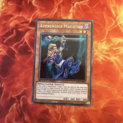Lehrling Magier SGX1-DEI05 1. Auflage Secret Rare: YuGiOh Karte Speed Duel