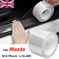 For Mazda Protector Sill Scuff Cover Car Door Clear Strips Exterior Accessories