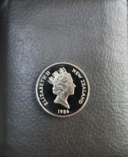 New Zealand 1986  Proof Twenty Cent 20c  New Zealand.