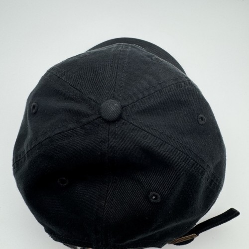 '47 Marca Limpieza Sombrero Ajustable Los Angeles Dodgers Sombrero Negro Sobre Negro MLB Gorra - Imagen 7 de 12