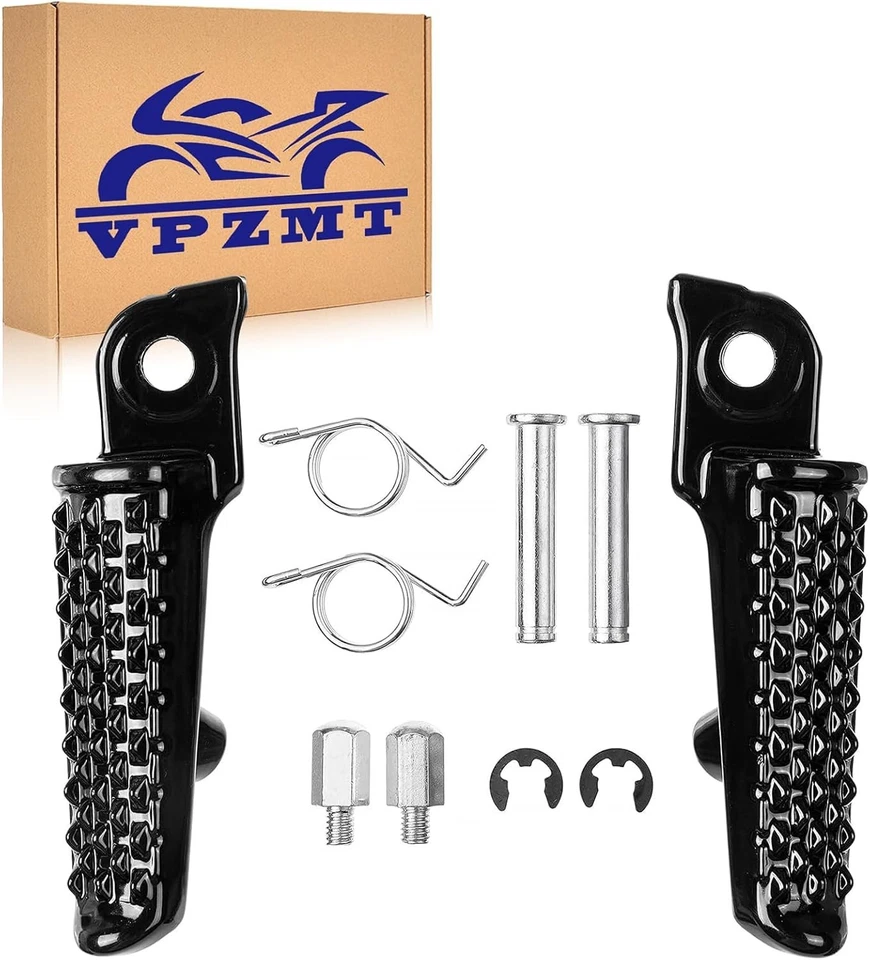 Lightweight Front Footrests Pedal for Honda CBR 1000RR 2004-2023 | Easy Install Foto 3 de 4