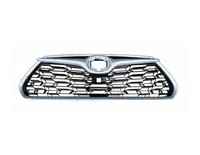 Gitter Grill Vorne FÜR Toyota Highlander AB 2019 Schwarz M/Silberrahmen +Kamera