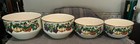VTG Tabletops Unlimited 4 Piece Mixing Bowl Set Vitroceramic stovetop Ex. Cond. — photo 6