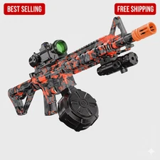 Electric Gel Ball Blaster Toy, Manual & Automatic, Eco-Friendly, for Outdoor Gam