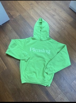 Pleasing Hoodie Neongrün Harry Styles XS  Unisex NEU ungetragen