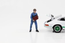 1:24 Figura Meccanico Auto Dan Con Tanica D'olio American Diorama Figure