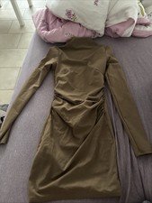tolles Neues braunes Cocktailkleid in der Gr.XS 