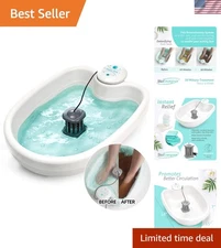 Portable BioEnergizer Foot Spa with 30 Liners: Ultimate Relaxation Experience