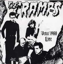 THE CRAMPS -VENUE 1980 LIVE   2025 REISSUE - WHITE LABEL-GREEN WAX