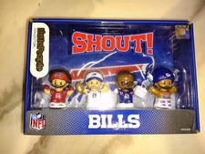 NFL Buffalo Bills 2023 Little People Collector Set SHOUT Series 1 New Josh Allen