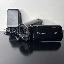 Canon VIXIA HF R700 Black HD Camcorder w/ 16GB SD Card OEM Charger