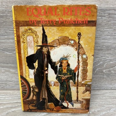 Equal Rites Terry Pratchett Discworld #3 Book Club Edition 1987 HC DJ