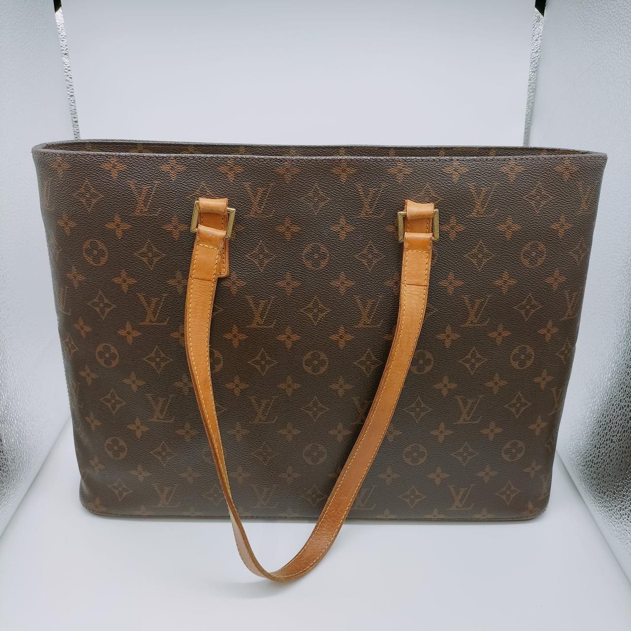 Louis Vuitton Monogram Canvas M51155 Tote Bag