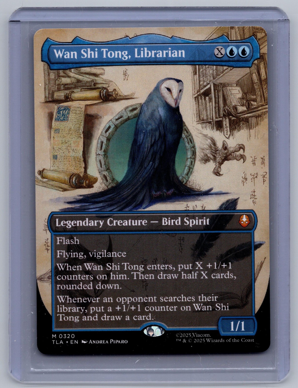 Avatar: The Last Airbender #320 Wan Shi Tong, Librarian (Borderless)