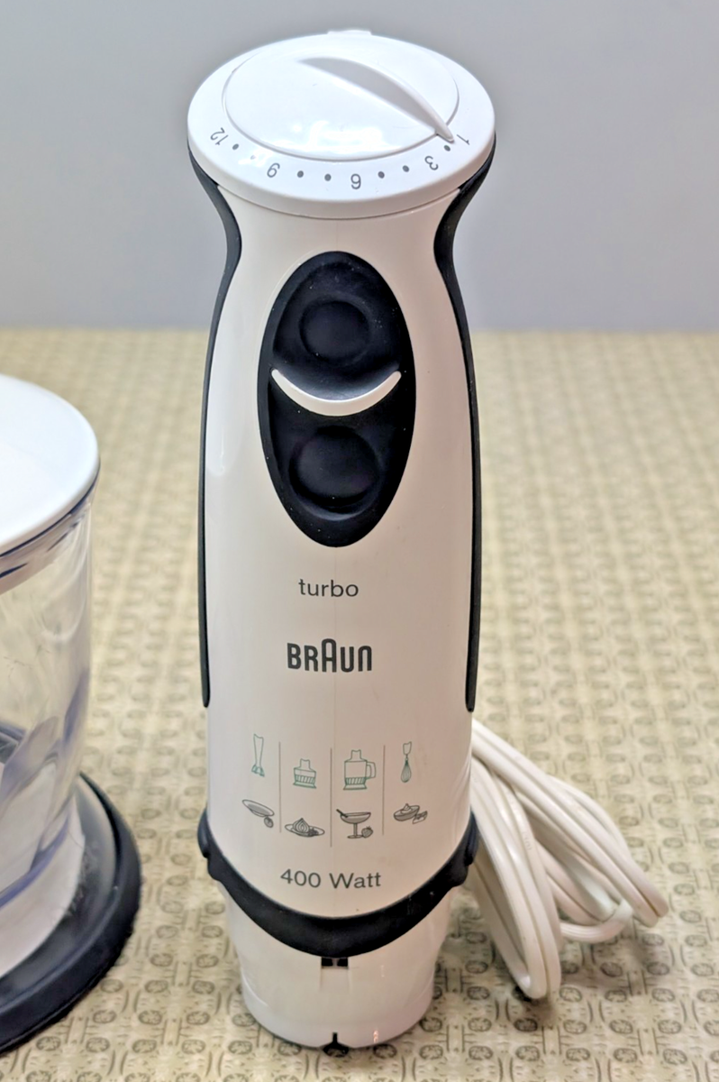 Braun MultiQuick MR5550CA Turbo Hand Blender w/ Accessories - 400W
