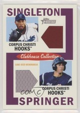 2013 Topps Heritage Minor League Edition 2/25 Jon Singleton George Springer 03xg