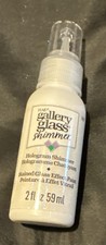 Plaid Gallery Glass Paint 2oz-Shimmer Hologram, New, Sealed