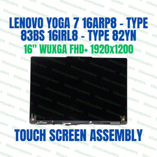 5D10S39941 Lenovo Yoga 7 16IRL8 16" LCD Touch Screen Complete Assembly