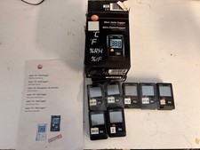7 x Testo 174H Temperature Humidity Data Logger 0572 6560 Lot READ DESCRIPTION 