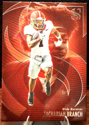 Zachariah Branch-2025 Panini Silhouette #18 Georgia Bulldogs NCAA NIL