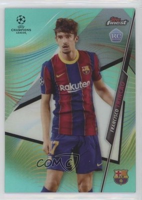 2020-21 Topps Finest UEFA Champions League 39/75 Francisco Trincao Rookie RC h3a