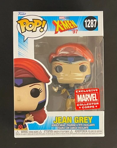 NIB Funko Pop! Jean Grey X-Men '97 #1287 Marvel Collector Corps Exclusive