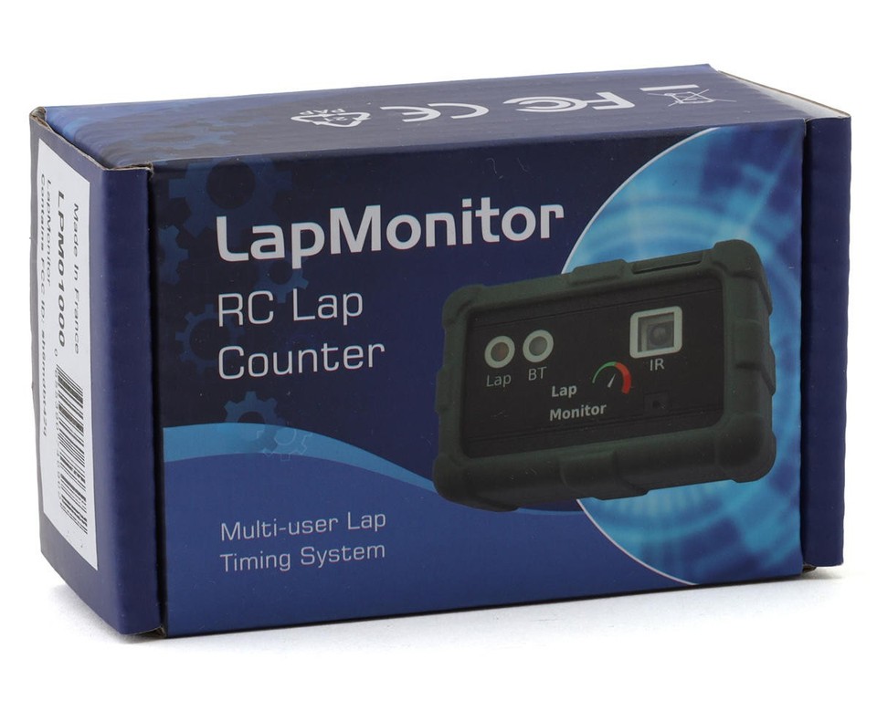 LapMonitor RC Lap Counter Multi User Timing System w/Silicone Cover ...