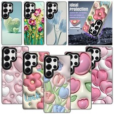 Hard PC Back Phone Case Printed Shockproof Cover For Samsung S25 S26 S24 FE S23
