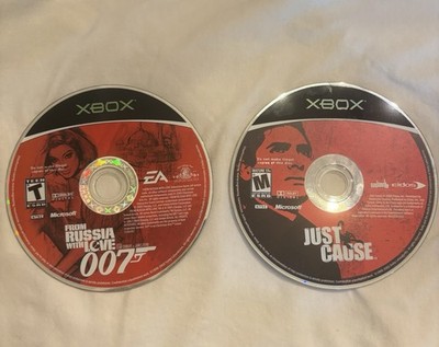 Xbox Games (Just Cause, 007 From Russia With Love)