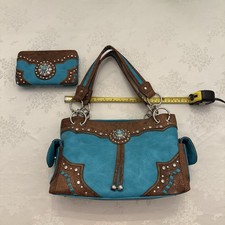 Western Country Handbag Concealed Carry Purse Women's Shoulder Bag Wallet