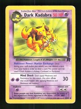 Dark Kadabra 39/82 Unlimited Uncommon Team Rocket Pokemon 2000 HP Himeno on eBay