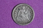Estate Find 1843 Seated Liberty Half Dime #K59471