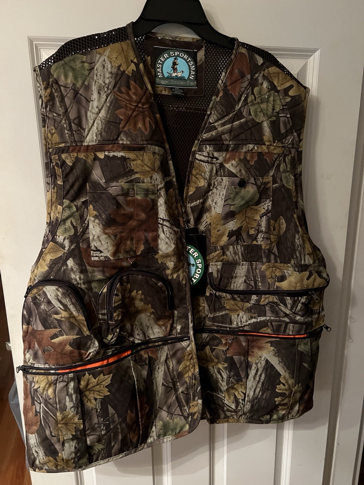 Sherbrooke Master Sportsman Rugged Outdoor Gear Camo Vest XXL