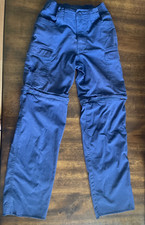 BSA Cub Scout Switchback Uniform Pants II Navy Youth Size 8 Convertible EUC