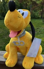 NWT Disney Parks Pluto Dog Plush 100 Year Anniversary 2023 Stuffed Animal NEW