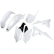 UFO Plastic Kit Set Complete White YZ250F 2014-2018 YZ450F 2014-2017