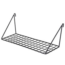 Hanging Straight Shelf for Wire Wall Grid Panel, Small Organizer and Display