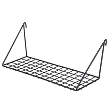 Hanging Straight Shelf for Wire Wall Grid Panel, Small Organizer and Display