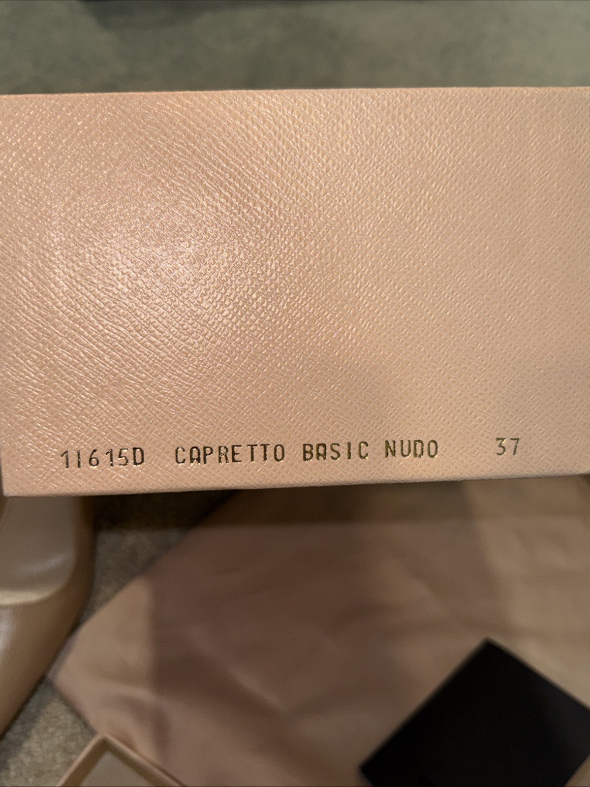 AUTHENTIC! PRADA Calzature Capretto Basic Nudo si… - image 22