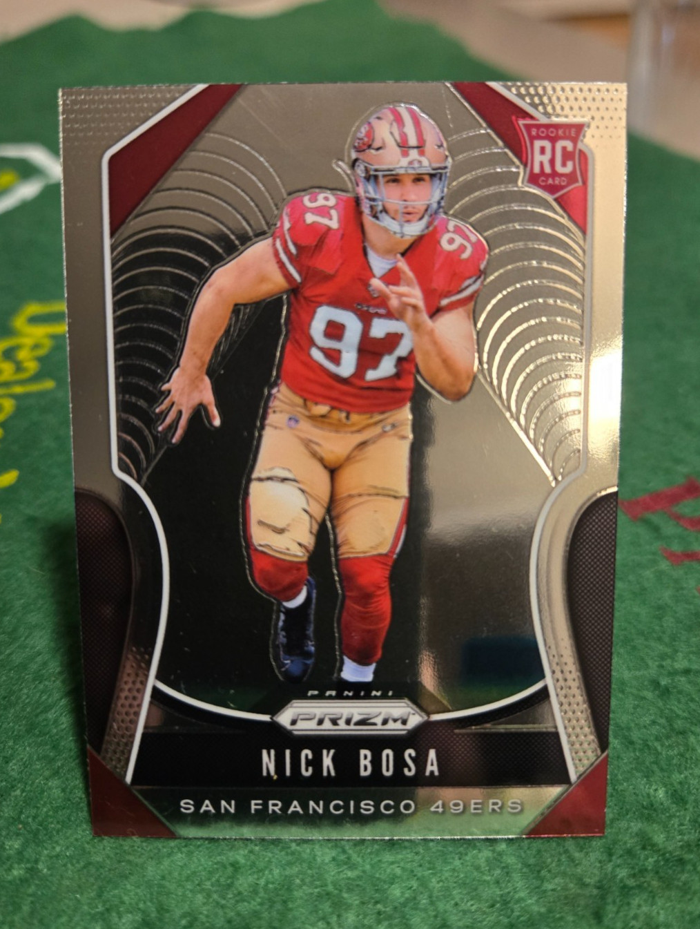 2019 Panini Prizm football- Rookies Nick Bosa card#311 (RC)