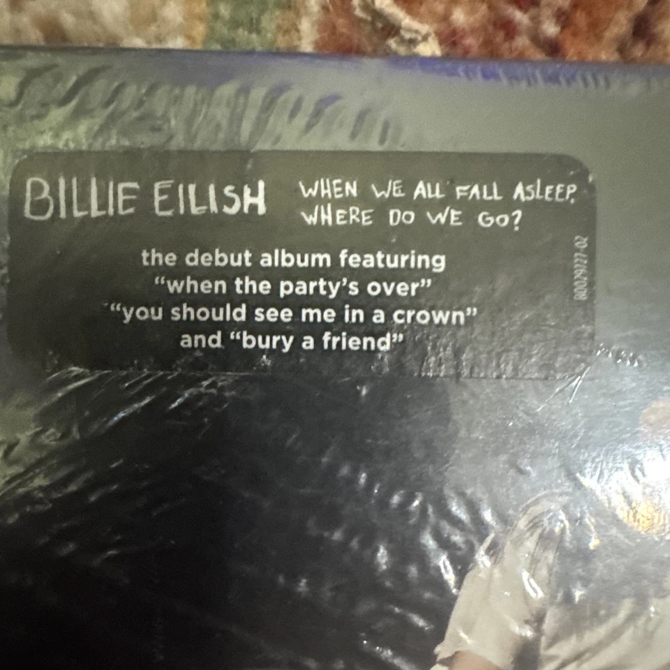 DEBUT ALBUM Billie Eilish WHEN WE ALL FALL ASLEEP WHERE DO WE GO CD 🎯 EXCLUSIVE - Image 3 of 4