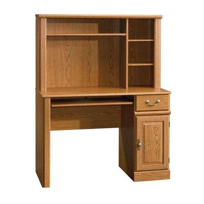 #ad Orchard Hills Computer Desk with Hutch Carolina Oak finish $221.99