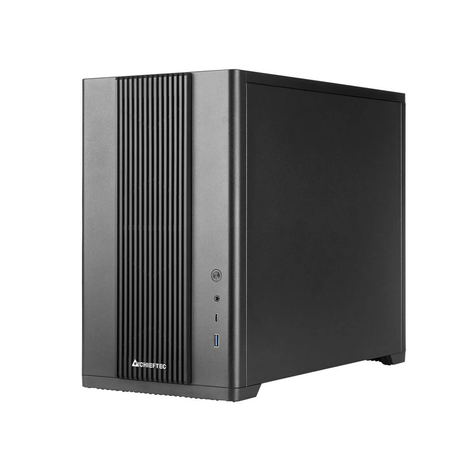 ATX Semi-Tower Gehäuse Chieftec BX-10B-M-OP Schwarz - Bild 2 von 4