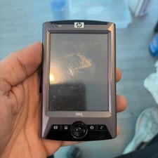 HP iPAQ Pocket PC FA281A ABA RX3715 Win Mobile 2003 2nd Ed 400 MHz Nice Untested