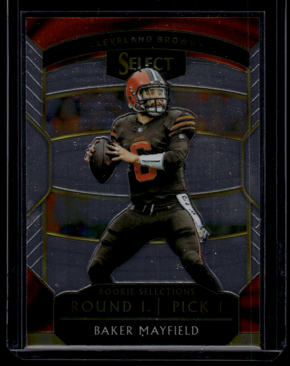 2018 Panini Select Football Baker Mayfield #RS-1 Rookie Selections