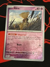 Abra 080/167 Common Twilight Masquerade Pokemon Reverse Holo Lightly Played