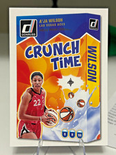 2025 Donruss WNBA- A'Ja Wilson Crunch Time +Base- Las Vegas Aces
